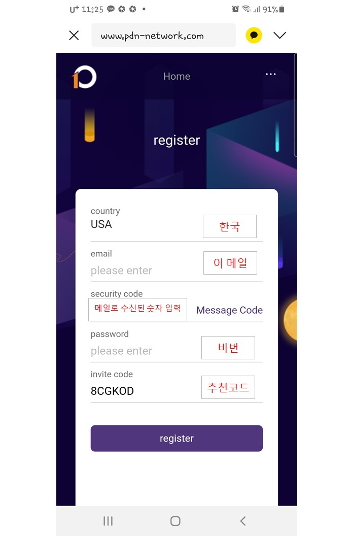  PDN 코인 (Pi NETWORK)