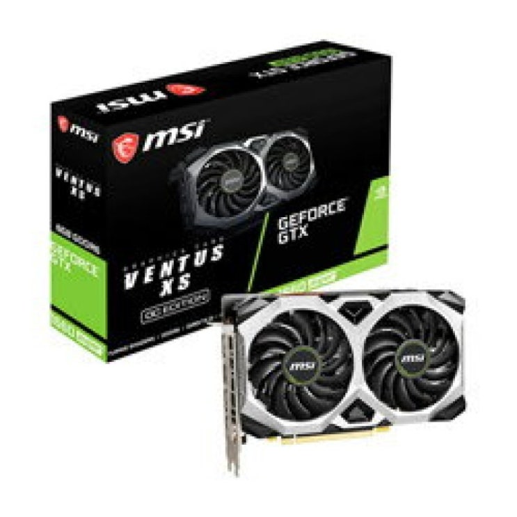 핵가성비 좋은 MSI(엠 에스 아이)GeForce GTX 1660 SUPER VENTUS XS OC GEFORCEGTX1660SUPERV 좋아요