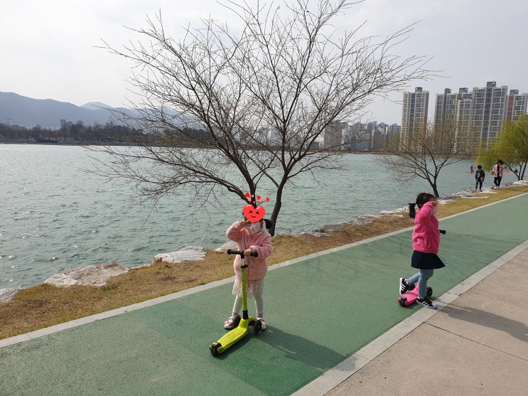 경산 남매지- 아이들과 호수공원 주변 데이트~