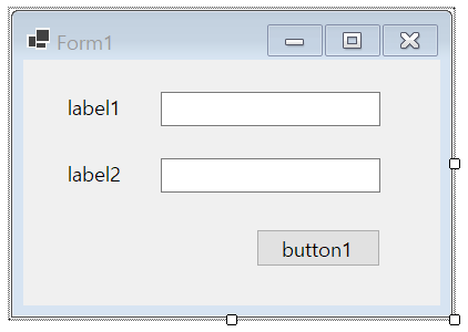  C# GUI Label 컨트롤 (1)