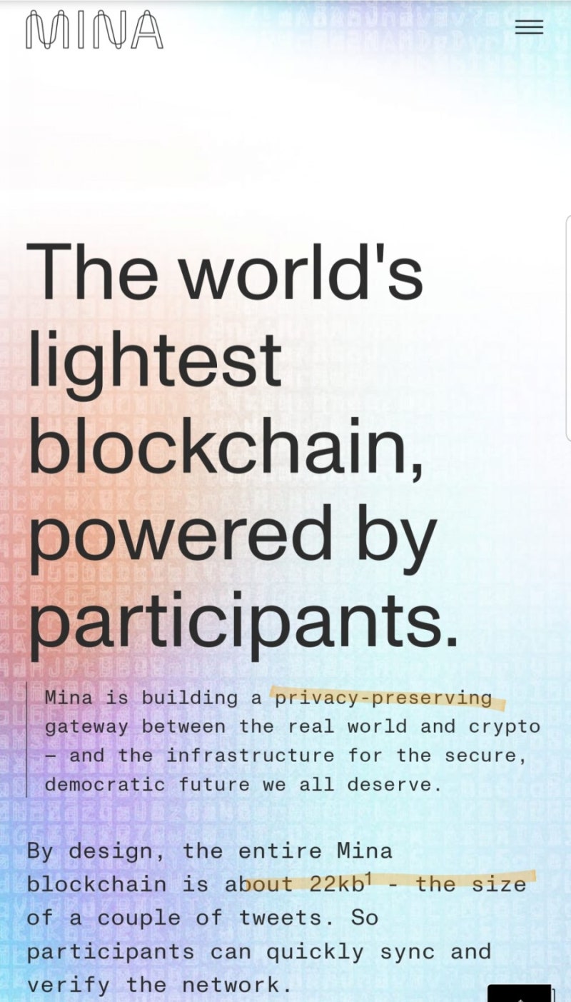 Mina Protocol(MINA) : 네이버 블로그