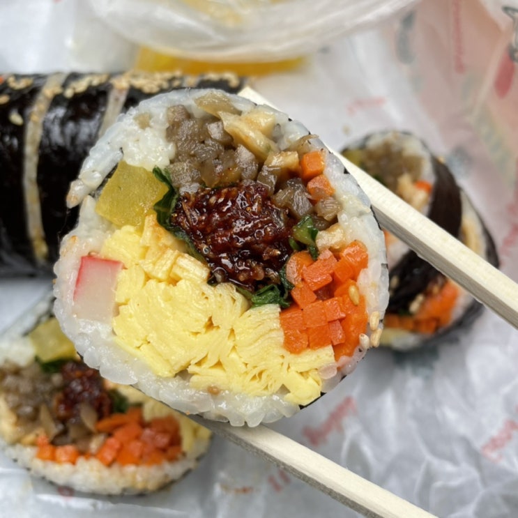  거제 김밥맛집 사곡 봉이김밥 부드러운 계란김밥