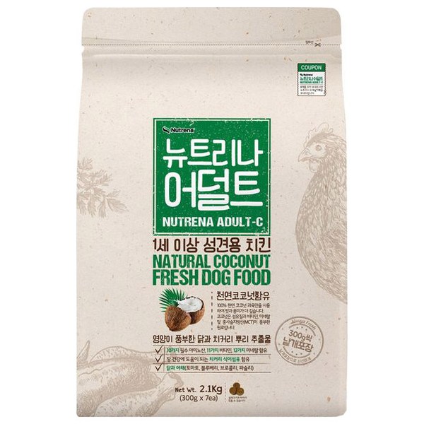 많이 팔린 뉴트리나 어덜트 치킨 애견 사료, 2.1kg, 2개 추천해요 많이 팔린 뉴트리나 어덜트 치킨 애견 사료, 2.1kg, 2개 추천해요
