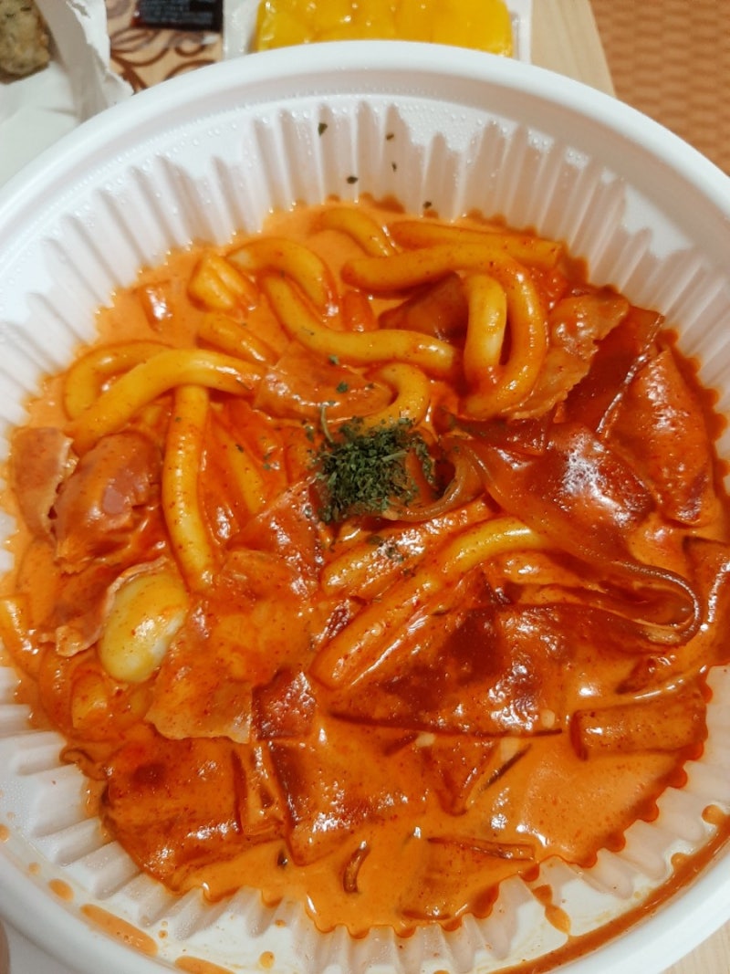 배떡 로제떡볶이 요즘 핫한 음식 먹어보기 배세권 기장 일광 : 네이버 블로그