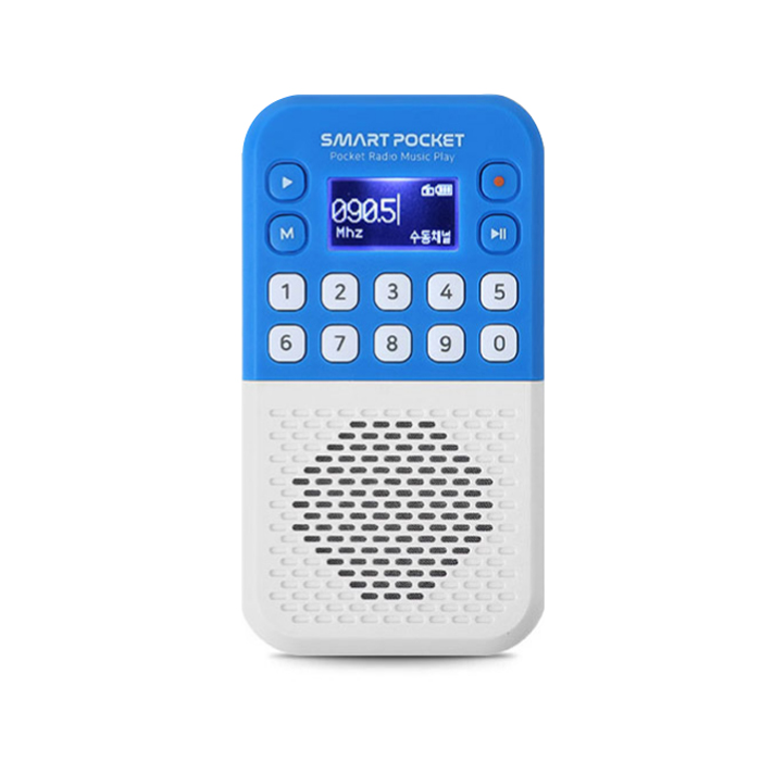리뷰가 좋은 아이담테크 스마트포켓2 라디오 MP3 녹음기 32GB, SPR-01, 블루 + 화이트 ··· 리뷰가 좋은 아이담테크 스마트포켓2 라디오 MP3 녹음기 32GB, SPR-01, 블루 + 화이트 ···