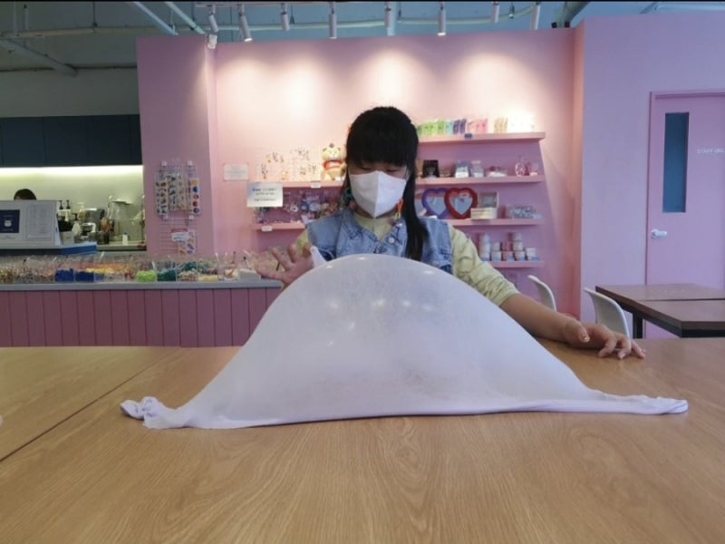 안산 코코 슬라임 카페 딸과 데이트 했어요
