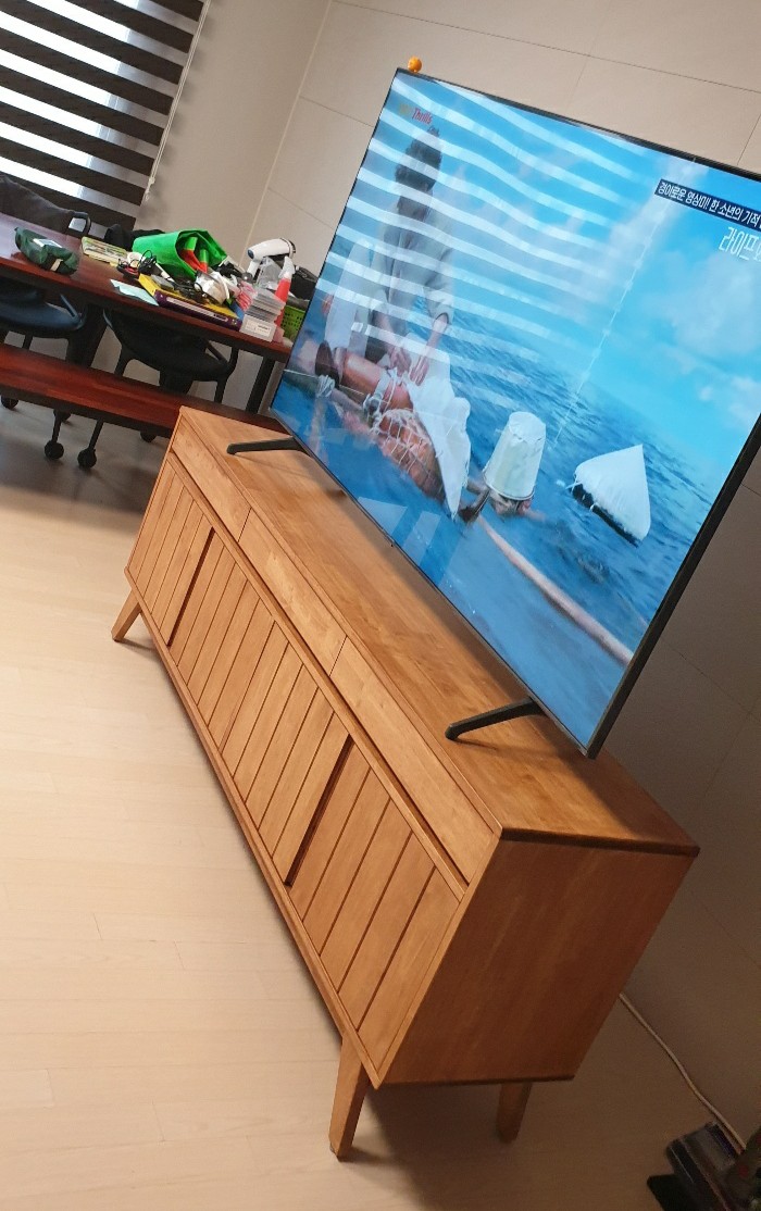  거실장/티비다이/거실가구/원목거실장/원목티비다이/보드장/대구가구/대구거실장/배송후기/가구배송후기