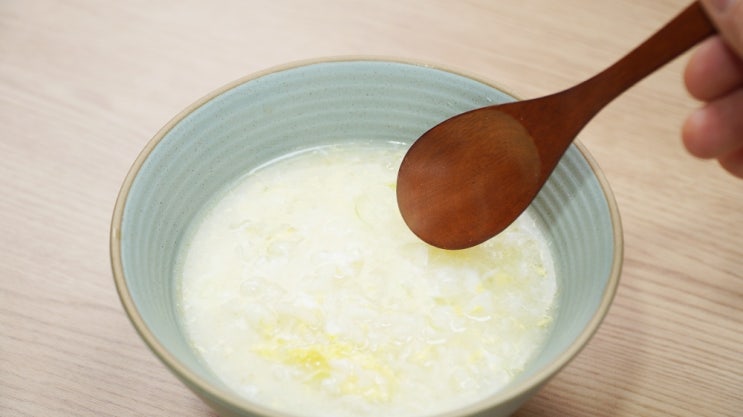  계란죽 끓이는법 간단한 아침식사 메뉴로 추천해요