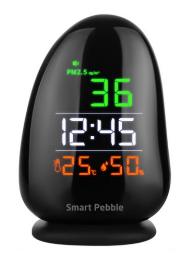 (무료배송)가족건강을 위한 스마트페블 초미세먼지 측정기 PM-01