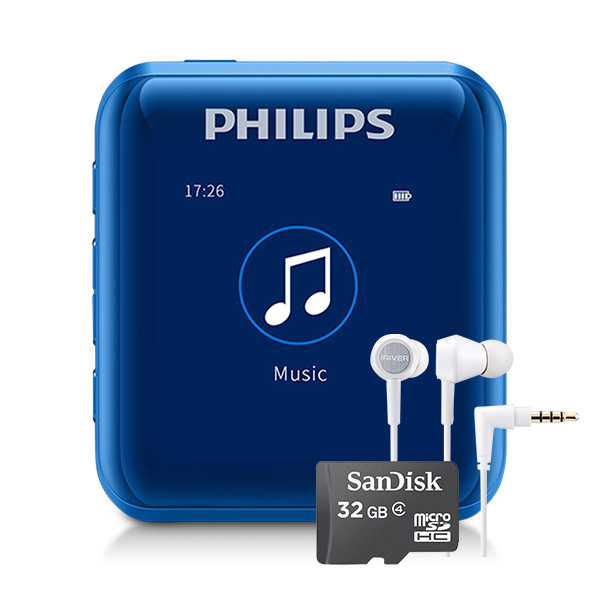인기있는 필립스 MP3 플레이어 + 샌디스크 마이크로SD 32GB + 아이리버 이어폰, SA2816(MP3), ICP-AT1000(이어폰), 블루(MP3) 추천해요 인기있는 필립스 MP3 플레이어 + 샌디스크 마이크로SD 32GB + 아이리버 이어폰, SA2816(MP3), ICP-AT1000(이어폰), 블루(MP3) 추천해요