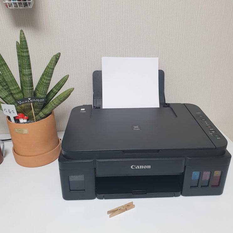  canon 캐논 프린터 에러 메시지 5B00 해결할 수 있어요! a/s 센터 안가 고도 해결 가능해요~
