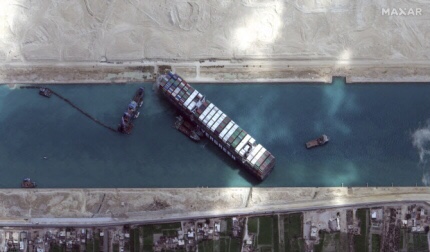 Suez Canal Ship is Free