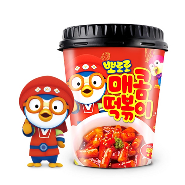 선호도 좋은 뽀로로떡볶이 매콤맛X4개, 4개 좋아요