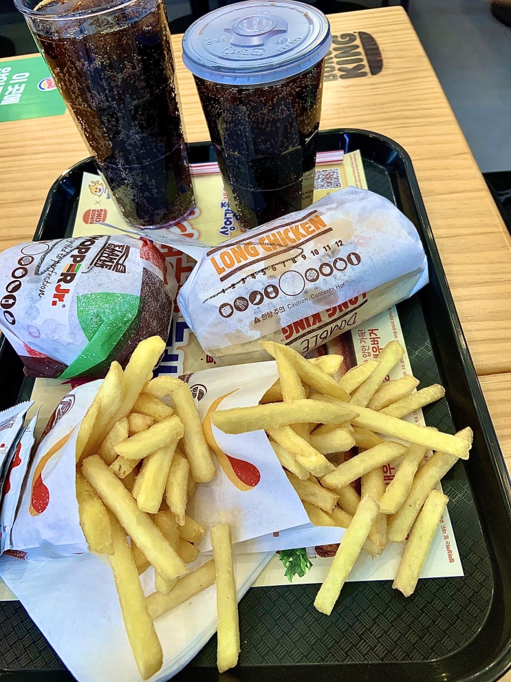  [광주하남맛집] 버거킹 광주하남점 가서 4달라 올데이메뉴 스모키마요통치킨, 통새우와주 먹으실?