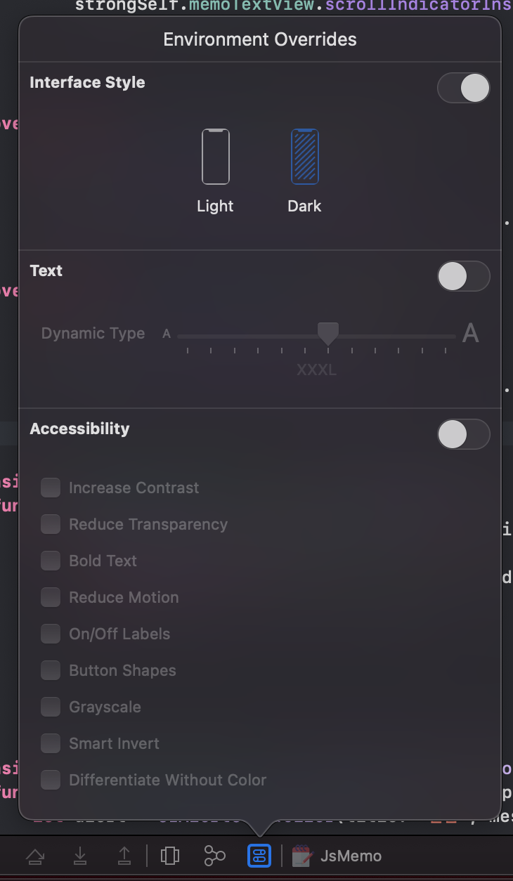  IOS 앱 만들기, 다크모드에서 라벨 색상 설정하기