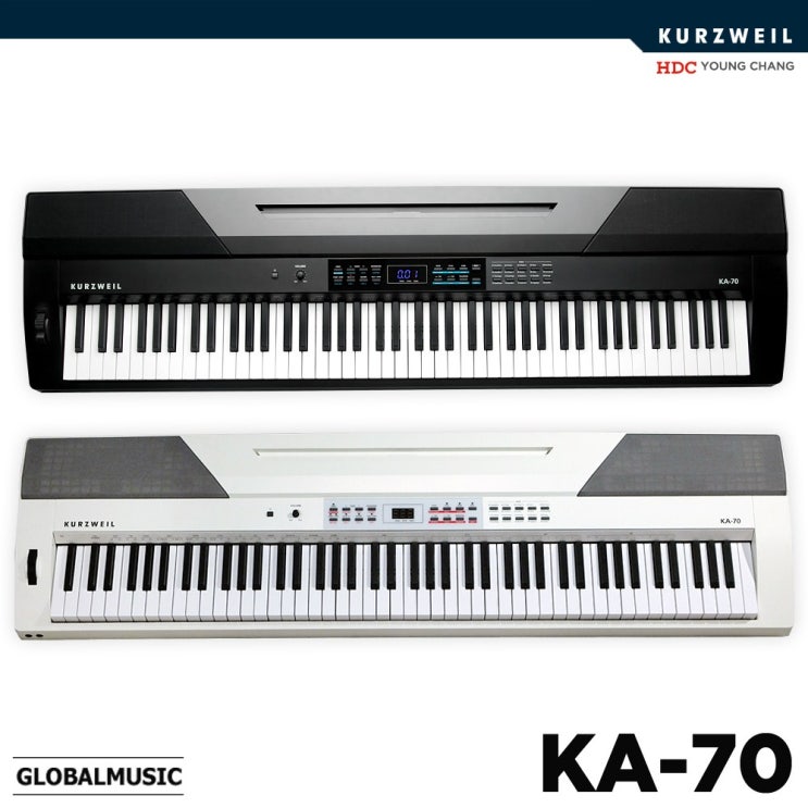 인기있는 커즈와일 영창 스테이지 피아노 KA-70 KA70 전자피아노, 화이트(WH) 좋아요