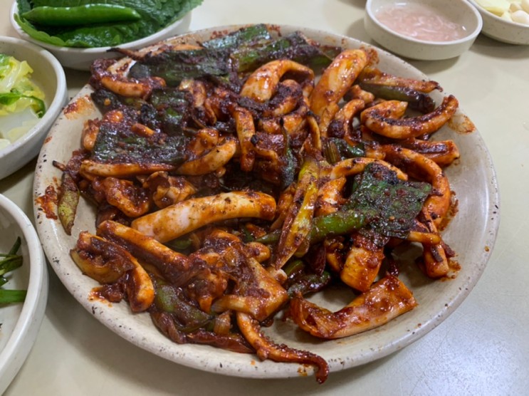 경주 로컬 맛집 / 용궁단골식당 : 오징어불고기 맛집