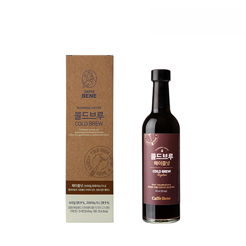 가성비 뛰어난 카페베네 콜드브루 헤이즐넛 더치커피, 375ml, 1개 추천합니다