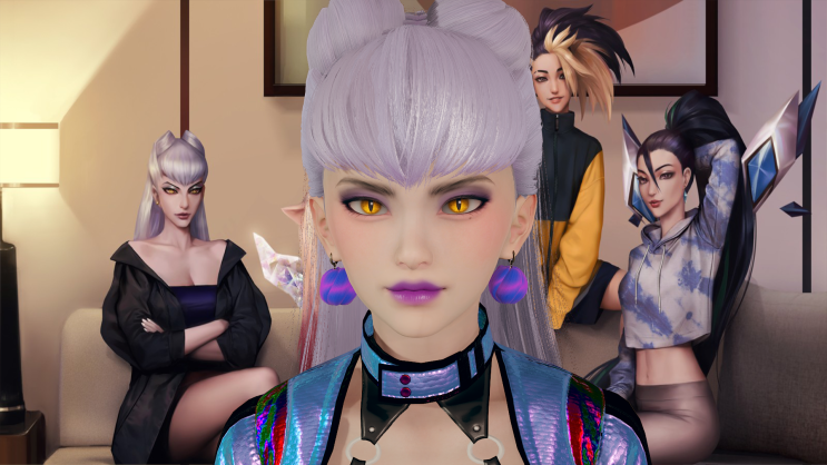 HS2> 허니셀렉트 KDA 이블린 커마