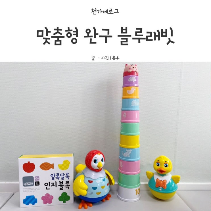  블루래빗 맞춤형 완구 아이큐베이비