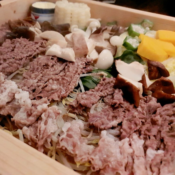  범어동맛집/신천시장 이자카야 이치부타이에서 한우 차돌 세이로무시 즐기기~