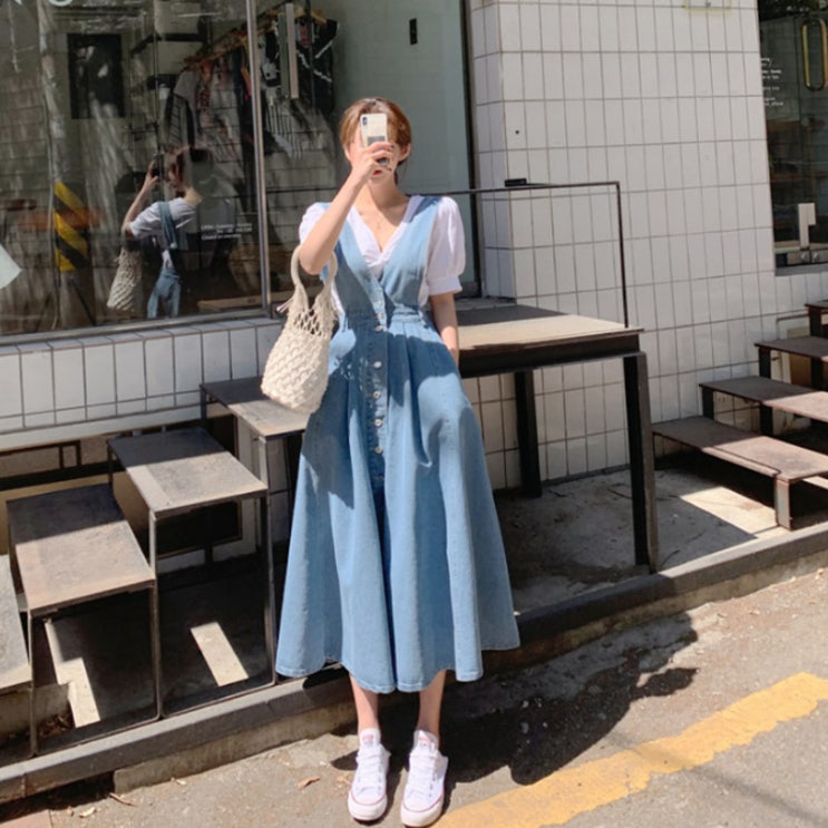최근 인기있는 개싸넷 데님 멜빵 치마 뷔스티에 롱 플랩 청원피스 추천합니다 최근 인기있는 개싸넷 데님 멜빵 치마 뷔스티에 롱 플랩 청원피스 추천합니다