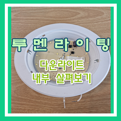 다운라이트가....갑자기 꺼졌어요! 다운라이트가....갑자기 꺼졌어요!