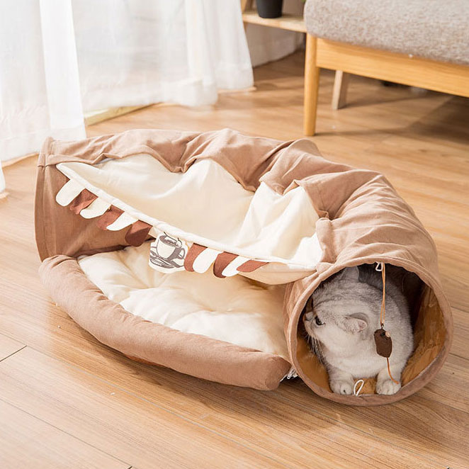 잘나가는 딩동펫 반려동물 고양이 숨숨 동굴형 터널하우스, 커피, 1개 추천해요 잘나가는 딩동펫 반려동물 고양이 숨숨 동굴형 터널하우스, 커피, 1개 추천해요