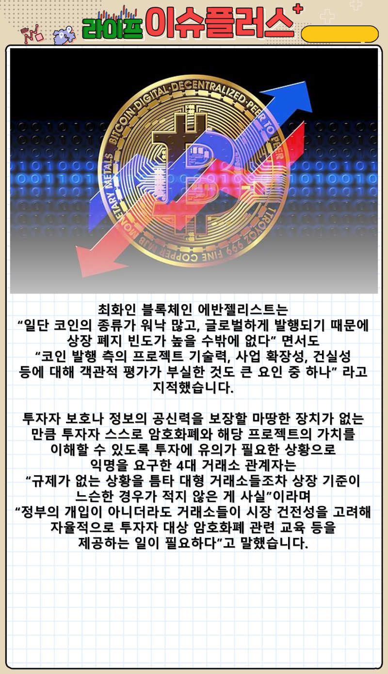 상장폐지, 10만 개미와 비트코인 불나방들 : 네이버 블로그