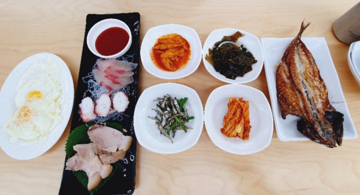  [제주시/용담삼동] 해녀잠수촌(공항근처 아침식사 가능한 곳/전복죽 맛집),스타벅스 제주용담DT점