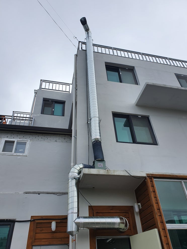  대성산업 닥트 / 입상시공
