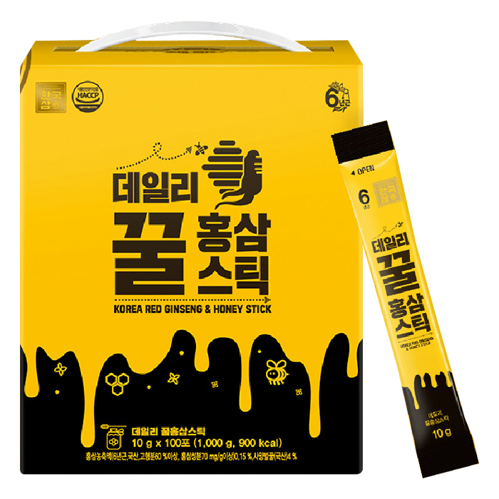 후기가 정말 좋은 한국삼 데일리 꿀홍삼스틱, 10g, 100개입 추천합니다 후기가 정말 좋은 한국삼 데일리 꿀홍삼스틱, 10g, 100개입 추천합니다
