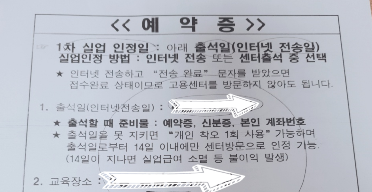 실업급여 타는 썰 2탄: 고용센터 갔다