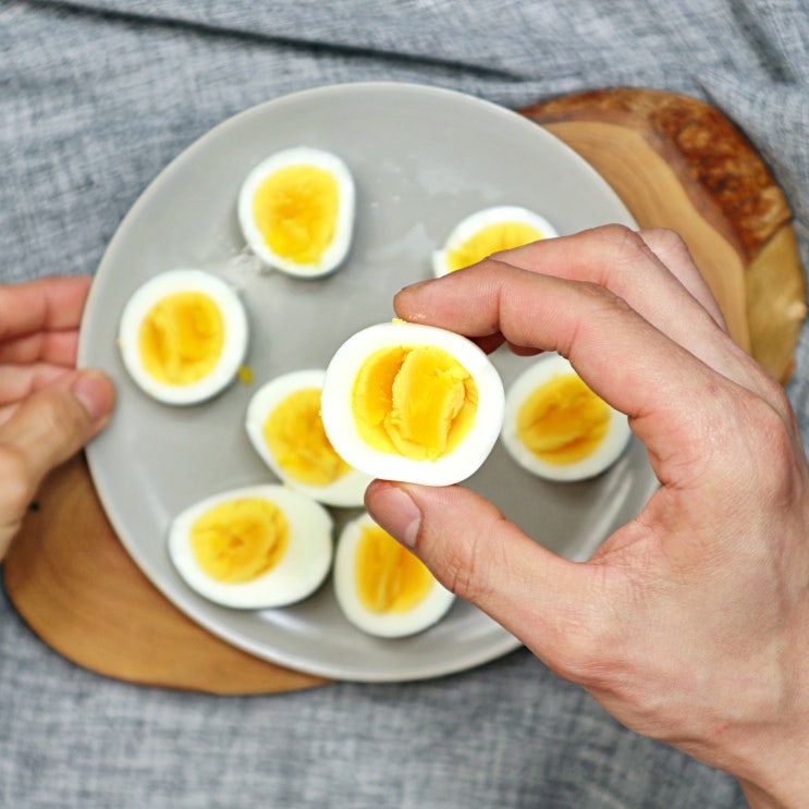 [계란 삶는법]촉촉한 반숙 에어프라이어 계란삶는시간