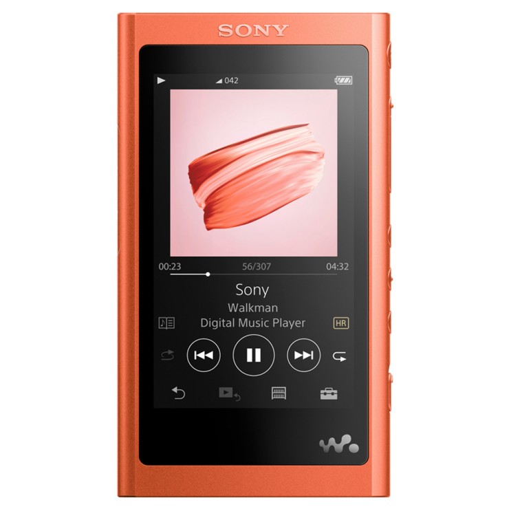가성비 뛰어난 소니 워크맨 MP3 16GB, NW-A55, 트와일라잇 레드 ···