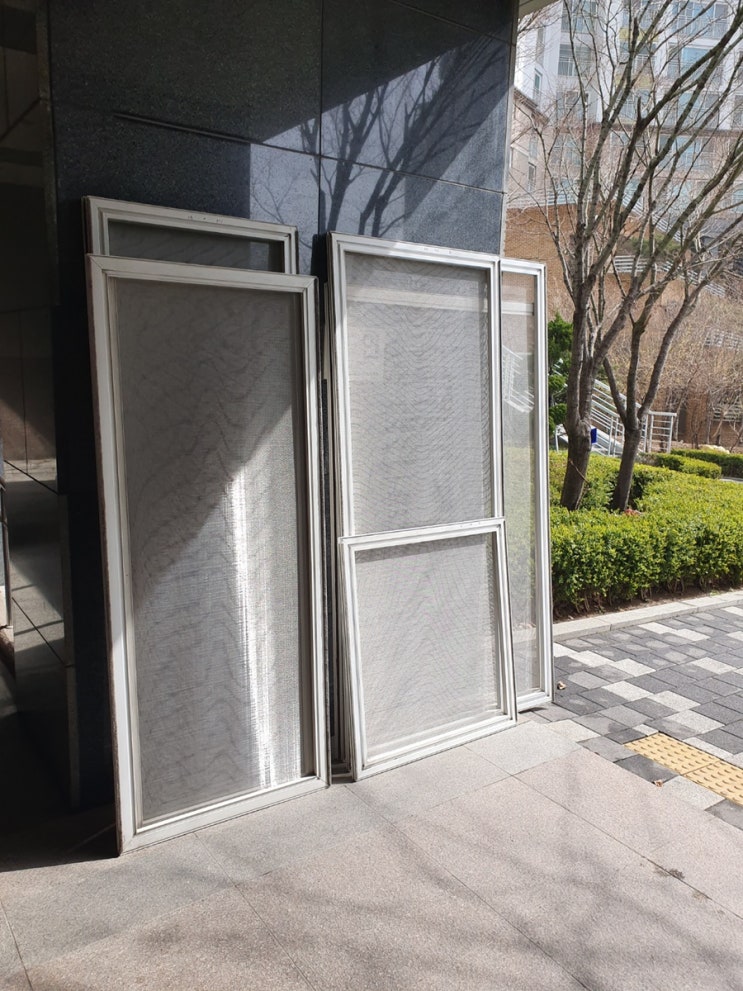  인천 송림동 동산휴먼시아 스테인리스 방충망 교체 사례