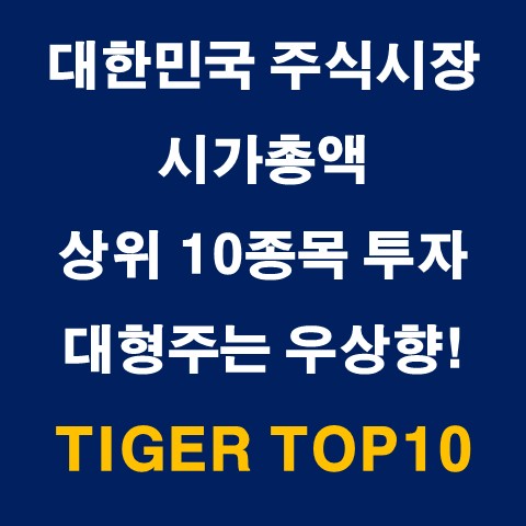  Tiger Top10 :  시가총액 상위 10위기업 투자_개인연금ETF, IRP ETF