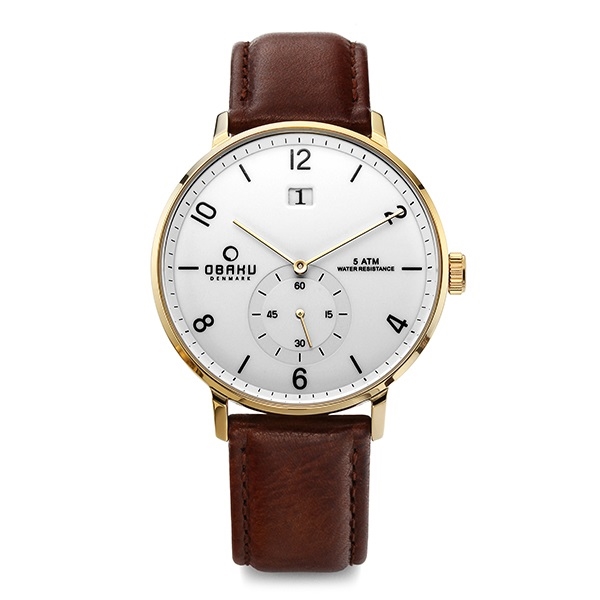 인기 많은 명품 OBAKU 오바쿠 V190GDGWRN RISLEN CHESTNUT 쿼츠 남성가죽. ··· 인기 많은 명품 OBAKU 오바쿠 V190GDGWRN RISLEN CHESTNUT 쿼츠 남성가죽. ···