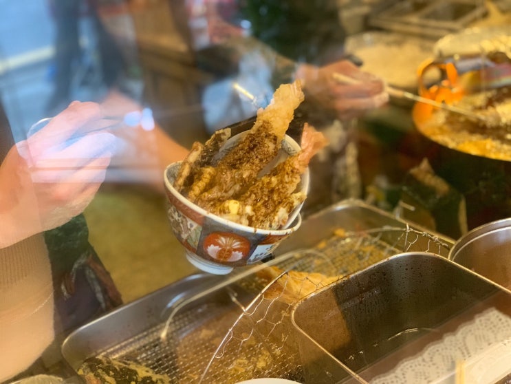  대전 선화동 바삭바삭 튀김 텐동 전문 맛집, 요우란