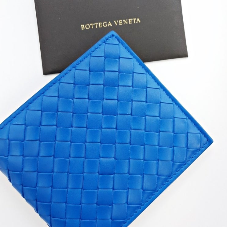 최근 많이 팔린 [Bottega Veneta][백화점A/S가능] 보테가베네타 인트레치아토 피콕블루 반지갑 196207 좋아요