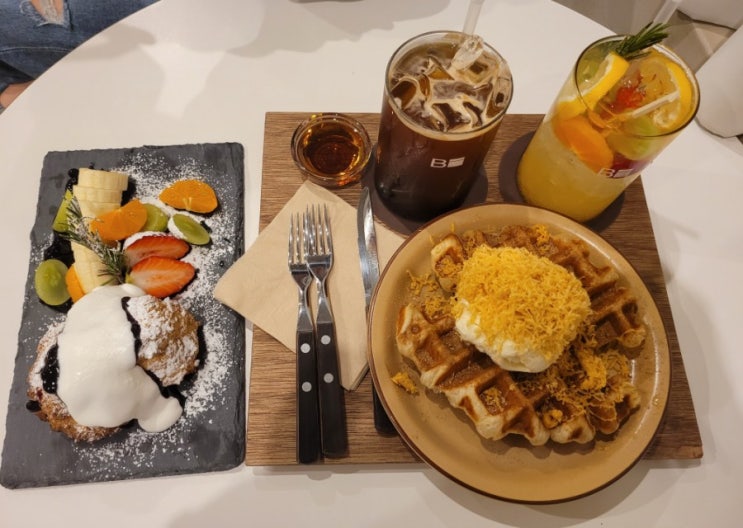  역북동 카페/용인 크로플 맛집 '브라운아일랜드'