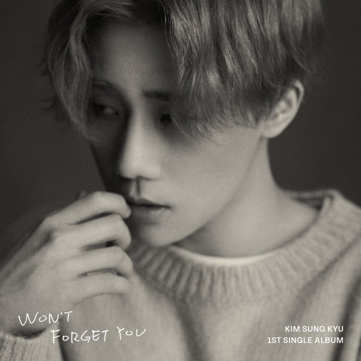  [앨범] 김성규 싱글앨범 'Won't forget you' 개봉