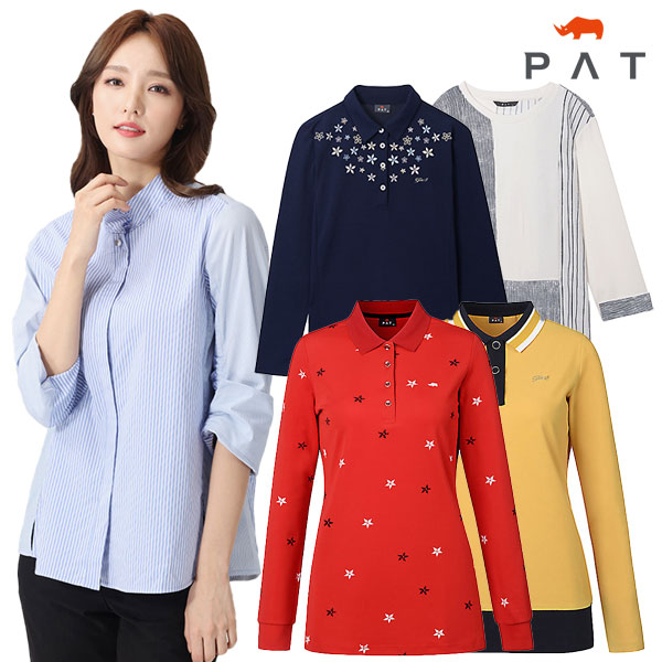최근 인기있는 PAT PAT 여성 코디가 쉬워지는 티셔츠 13종택일 ···