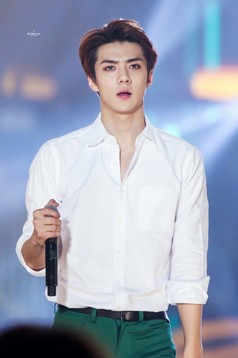 [EXO/Sehun] Broad shoulders_EXO Sehun_Crazy physique_Youngest brother-like maknae_Gather all the Oh Sehuns and see them Sehun-ah_Sehun shoulders that will fill my selfish desires and yours too_Suho_Xiumin_Do Kyungsoo_Chen_Baekhyun_Kai_Lay : Naver Blog
