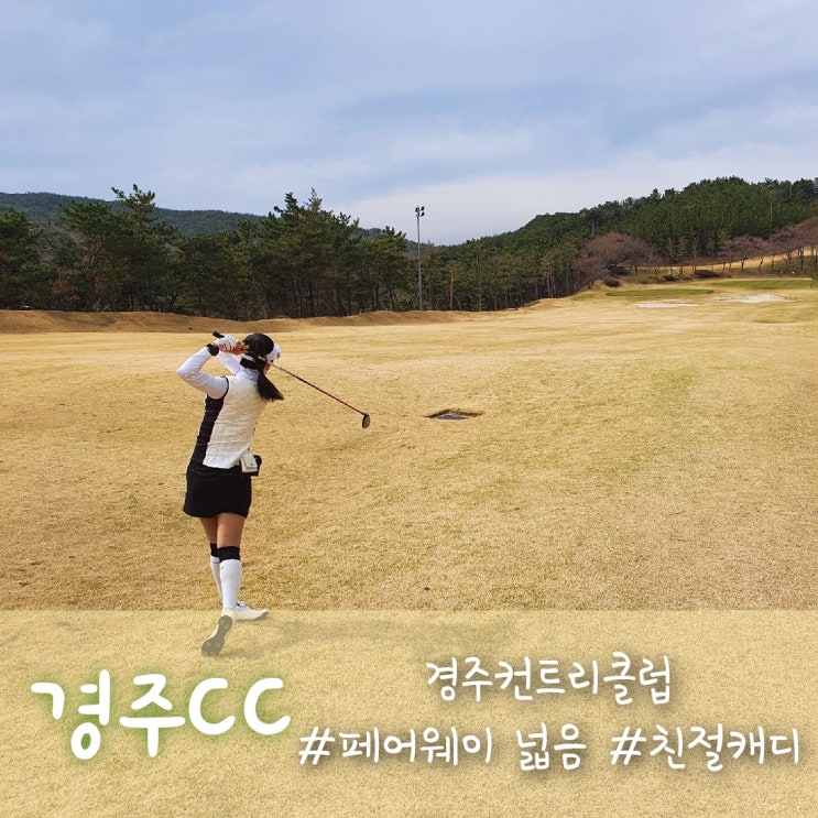  페어웨이도 넓고, 캐디도 친절했던 경주cc 라운드 후기 :)