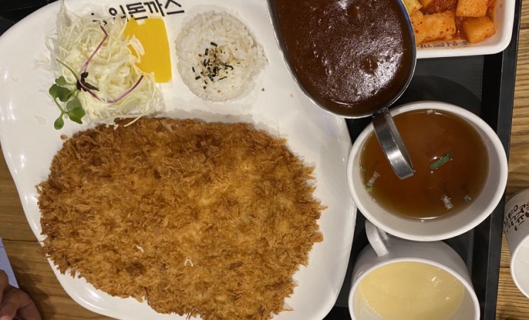 양산 증산 맛집:) 아이랑 가기 좋은 왕돈까스 집 -< 홍익돈까스 > #가성비갑 #내돈내먹