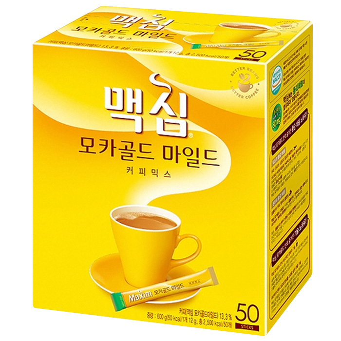 가성비갑 맥심 모카골드믹스, 12g, 50개 추천해요