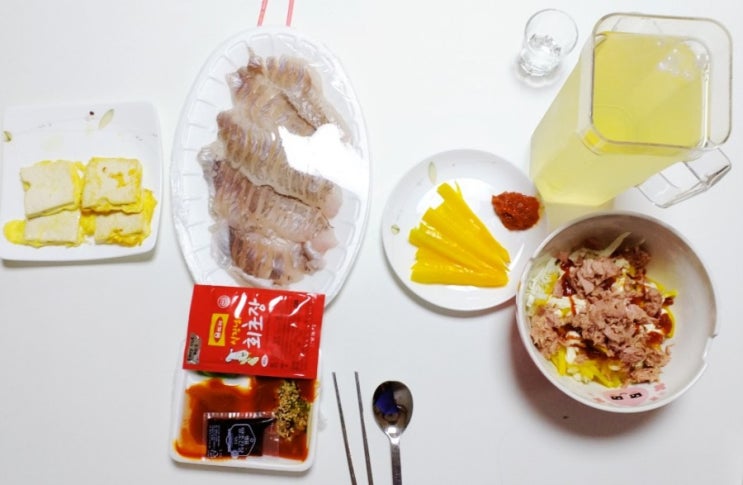  그것이 알고 싶다 회 두부부침 매운탕 실의힘 (코로나 일상생활) 놀면 뭐하니 한잔해야지~