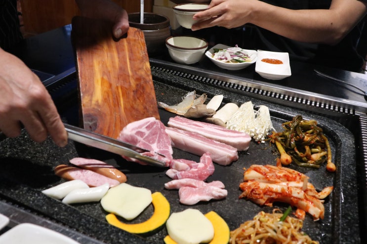  청라 고기집 왕돌판구이한판 추천