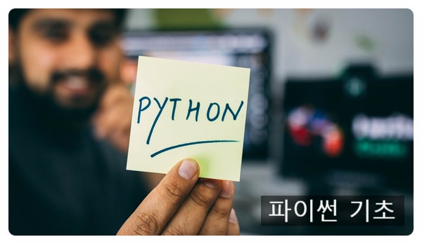 파이썬 기초 프로그래밍 공부과정 아시나요